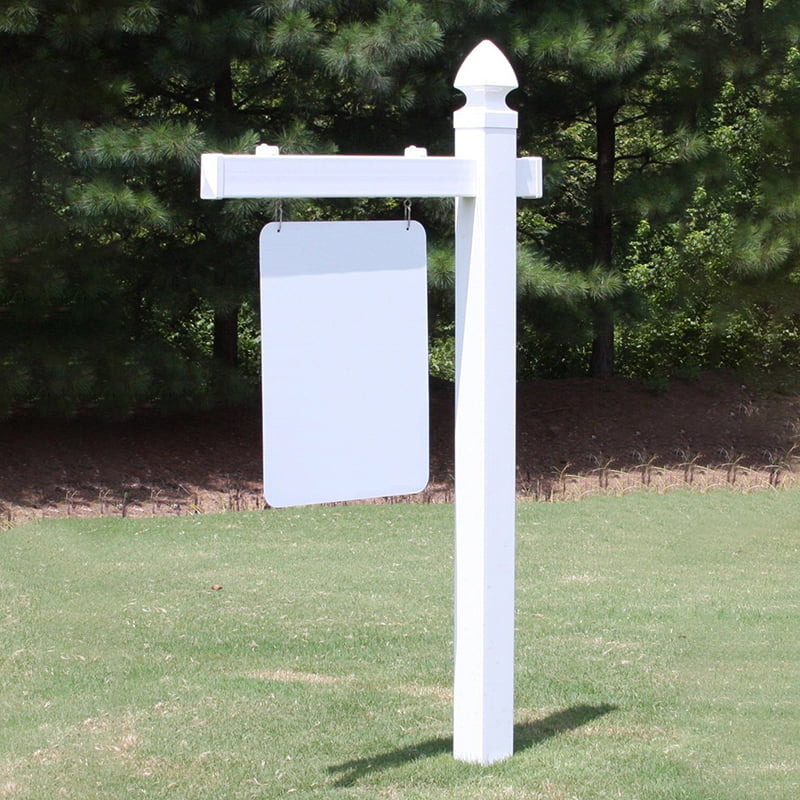 Plana PVC Sign Post